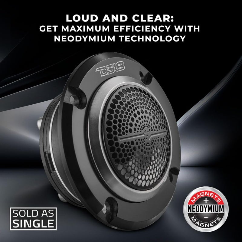 DS18 Audio PROTWN4 PRO 1-in Vc Pen High Compression Neodymium Hybrid Driver/Tweeter 280 Watts 4-Ohm - Image 2